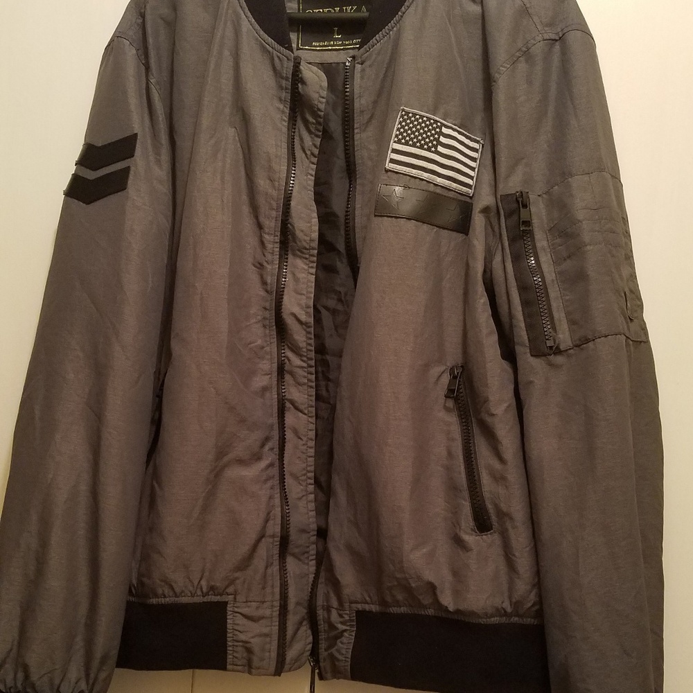 Men's Seduka Grey Military Jacket